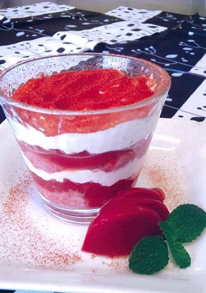 介護食　トマトのティラミス-レシピのメイン写真