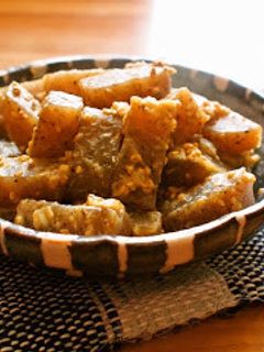 ゴマ味噌こんにゃく-レシピのメイン写真