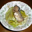 味付きサバ缶とキャベツの蒸し煮