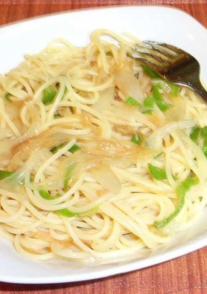 【冷製】なめ茸パスタ-レシピのメイン写真