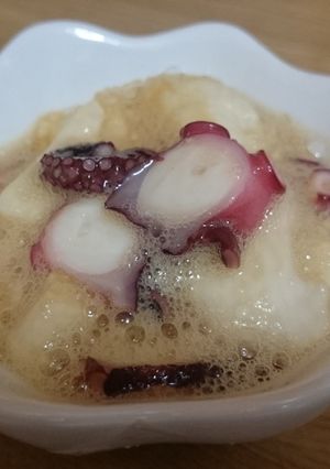 タコと山芋のわさびポン酢-レシピのメイン写真