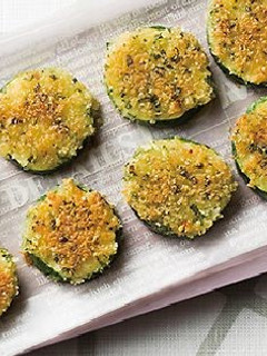 お弁当にも♡ズッキーニのバジルパン粉焼き-レシピのメイン写真