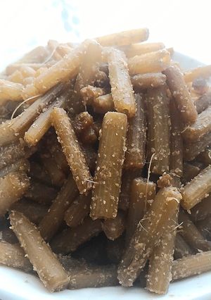 ラカントSで！ローカロリー蕗のきんぴら-レシピのメイン写真