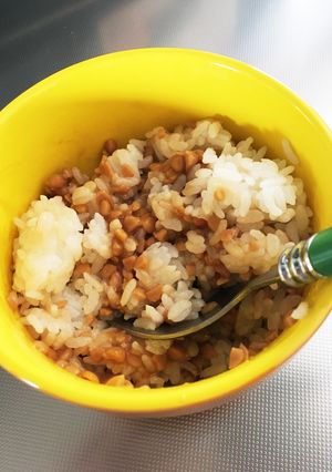 納豆ご飯！ぽんずでサッパリ♬ズボラ飯-レシピのメイン写真