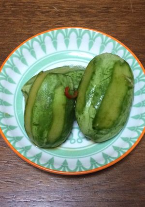 小メロンのお漬けもの-レシピのメイン写真