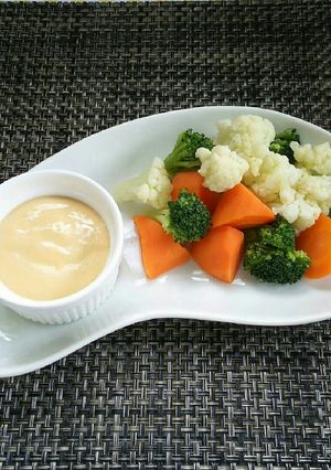 超簡単♡豆腐deコクうまディップ♪-レシピのメイン写真