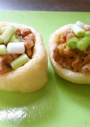 最速のオープン納豆いなり-レシピのメイン写真