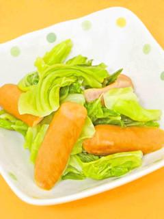 【簡単】キャベツのレンジ蒸し-レシピのメイン写真