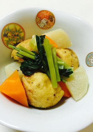 ほんのり甘い☆がんもどきとカブの煮物-レシピのメイン写真