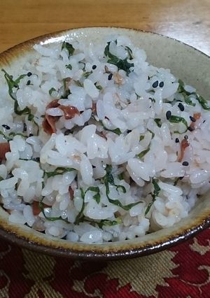 さっぱり梅ごはん-レシピのメイン写真