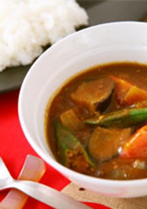 味噌でコクだし！ヘルシー夏野菜カレー-レシピのメイン写真
