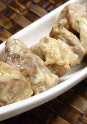 豚もも肉の梅マヨラー油あえ-レシピのメイン写真