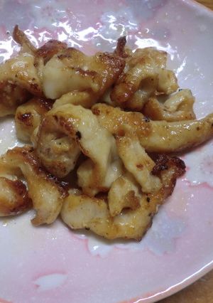 簡単・節約・鶏皮塩レモン-レシピのメイン写真