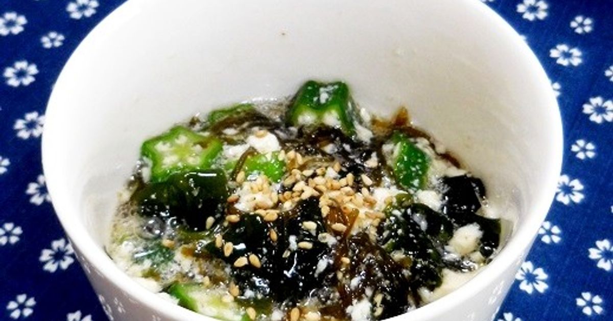 うちのもずく酢2✿山芋入り by mari♪ 【クックパッド】 簡単