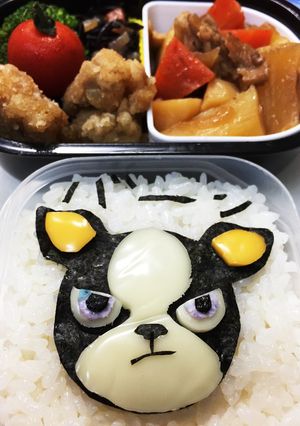 ジョジョ☆イギー弁当-レシピのメイン写真
