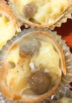 お弁当用 餃子の皮でウインナーポテト✨-レシピのメイン写真