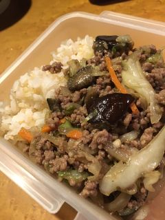 ご飯が進む!ナスの肉味噌炒め-レシピのメイン写真