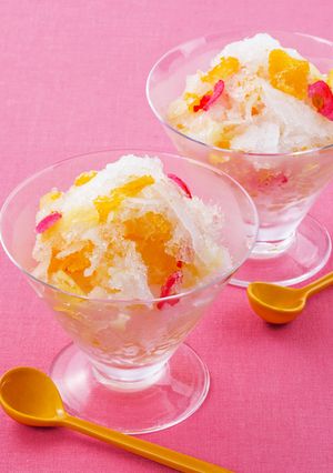 フローズンゼリーかき氷仕立て-レシピのメイン写真