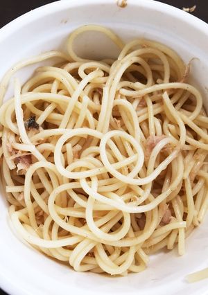 ツナのパスタ-レシピのメイン写真