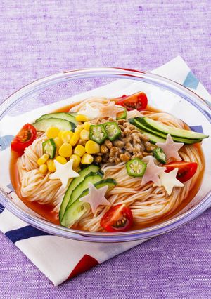 七夕☆トマトそうめん-レシピのメイン写真