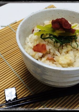 チーズでコク旨！梅干しメシ♡-レシピのメイン写真