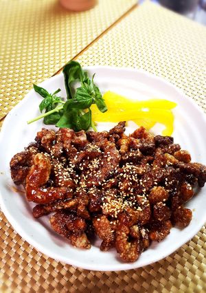 懐かし給食メニュー！豚肉のかりん揚げ-レシピのメイン写真