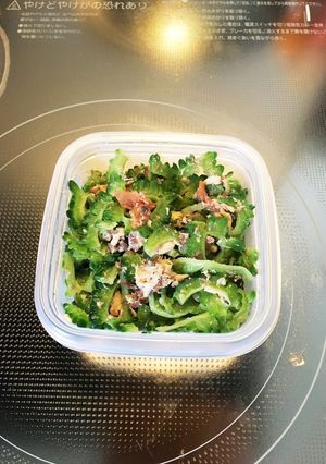 ゴーヤ鯖梅あえ-レシピのメイン写真