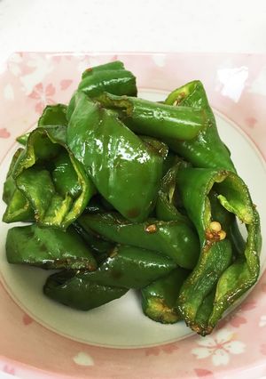 万願寺とうがらしのしょうが醤油♡-レシピのメイン写真