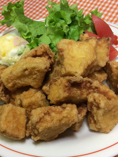 こうや豆腐の唐揚げ-レシピのメイン写真