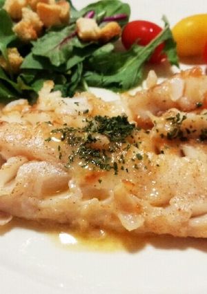 レモンでさっぱり♪まだらのムニエル-レシピのメイン写真