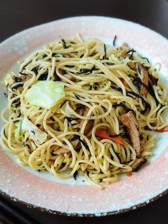 ひじきの煮物でズボラリメイクスパゲッティ-レシピのメイン写真