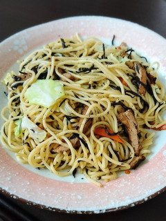 ひじきの煮物でズボラリメイクスパゲッティ-レシピのメイン写真