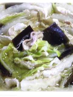 豚肉と白菜の昆布なべ-レシピのメイン写真