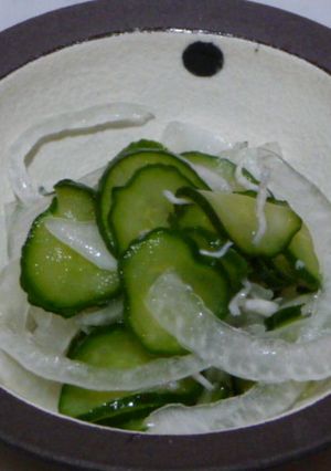 新たまねぎときゅうりの酢の物-レシピのメイン写真