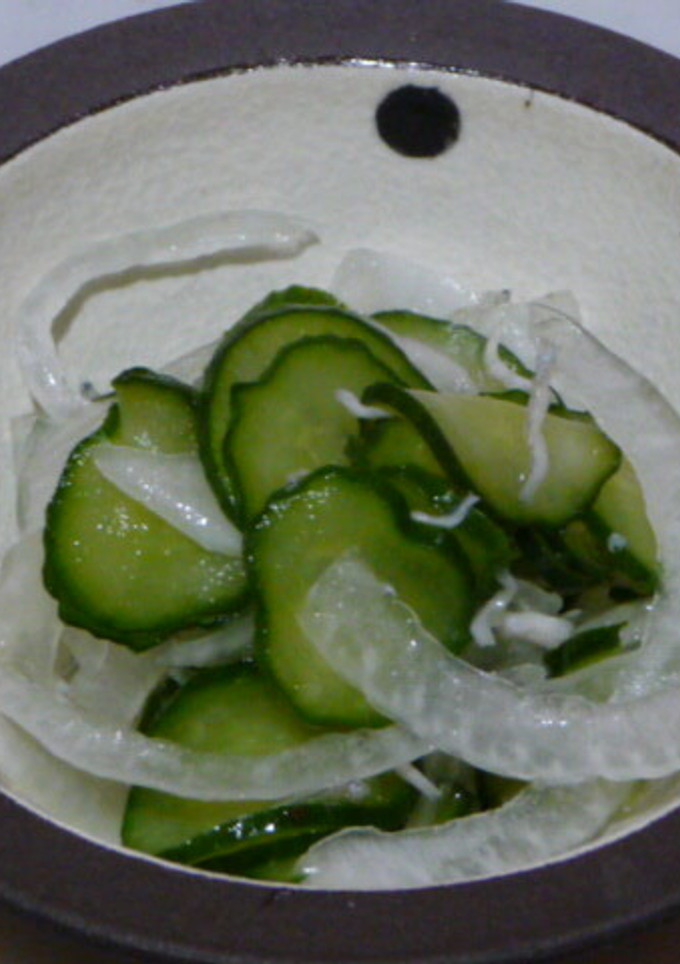 新たまねぎときゅうりの酢の物-レシピのメイン写真