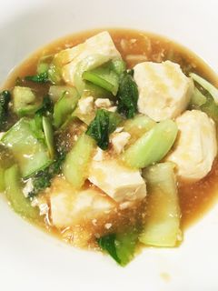 豆腐と青梗菜のみぞれ煮-レシピのメイン写真