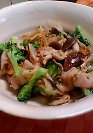 豚肉にんにく醤油炒め-レシピのメイン写真