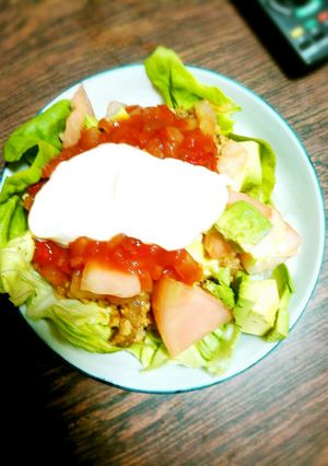 ヴィーガンタコライス-レシピのメイン写真