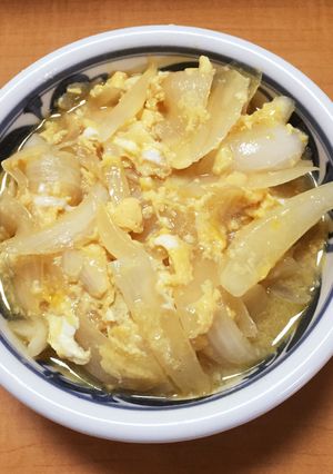 たまねぎの卵とじ-レシピのメイン写真