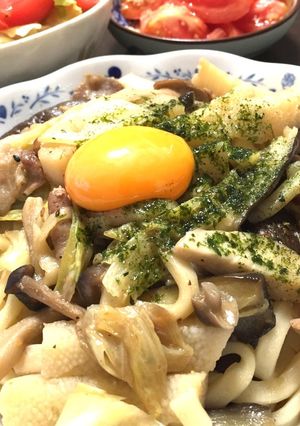 元気が出る和風焼きうどん!-レシピのメイン写真