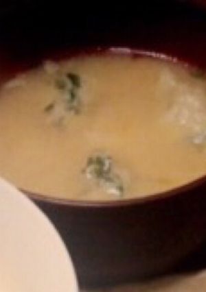 余った時に！餃子の味噌汁-レシピのメイン写真