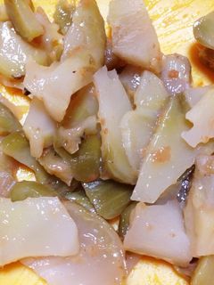 搾菜梅肉和え-レシピのメイン写真