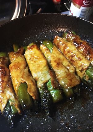 ビールに合う甘辛アスパラの肉巻き^ ^-レシピのメイン写真