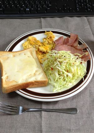 簡単朝ごはん-レシピのメイン写真