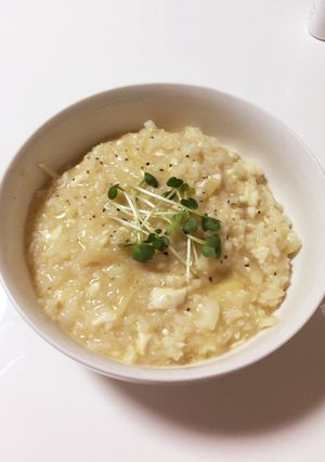 雑炊〜冷やご飯と豆腐の消費〜-レシピのメイン写真
