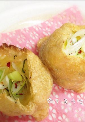 簡単激ウマ！さばの水煮のチーズいなり焼き-レシピのメイン写真