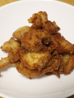 鶏皮唐揚げ-レシピのメイン写真