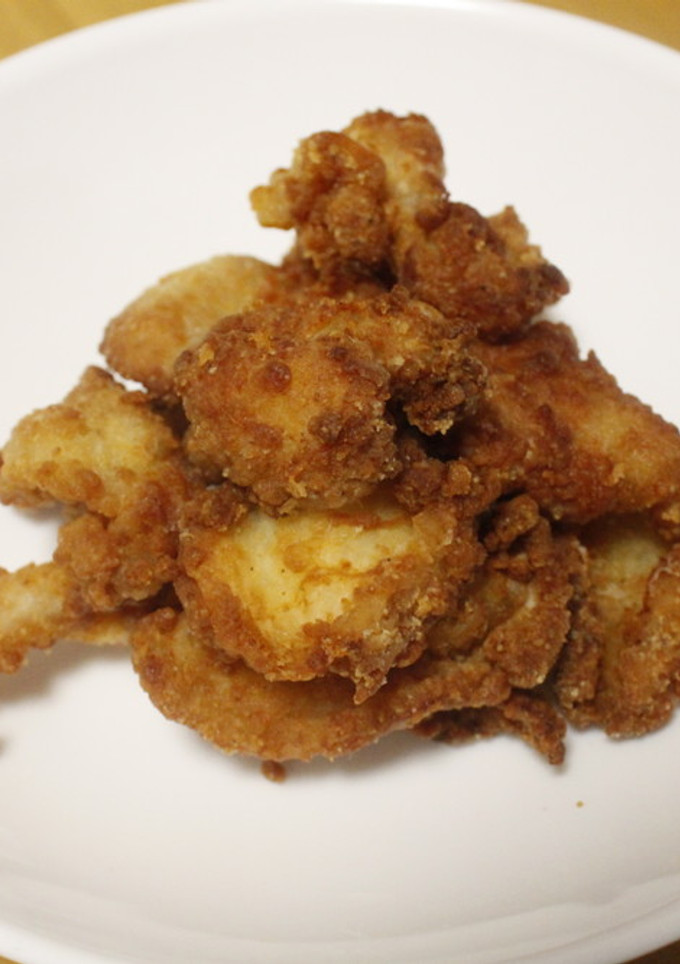 鶏皮唐揚げ-レシピのメイン写真