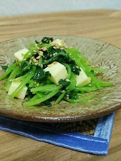 三つ葉とベビーチーズのナムル-レシピのメイン写真