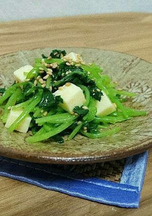 三つ葉とベビーチーズのナムル-レシピのメイン写真